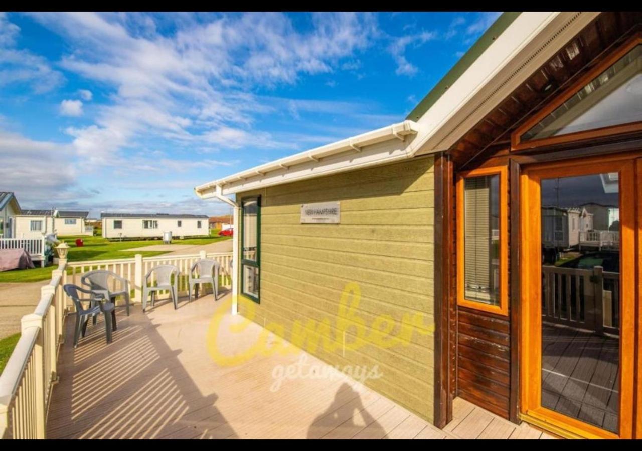 Mp768 - Camber Sands Holiday Park - Huge Lodge - Small Dog Friendly - Sleeps 8 Luaran gambar